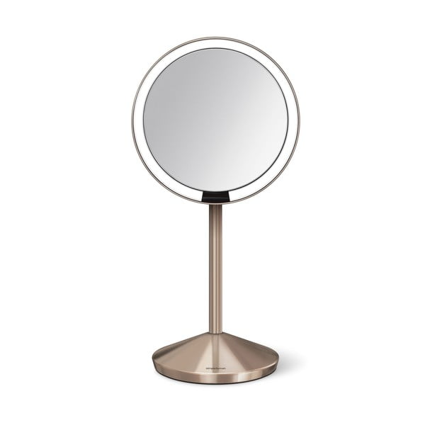 Kozmetické zrkadlo s osvetlením/zväčšovacie (10x) ø 12 cm Travel – simplehuman-image-1