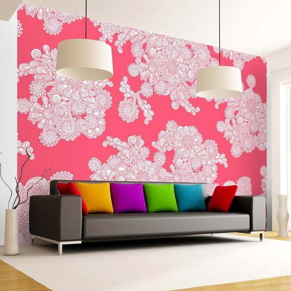 Veľkoformátová tapeta Artgeist Pink Clouds, 245 × 350 cm