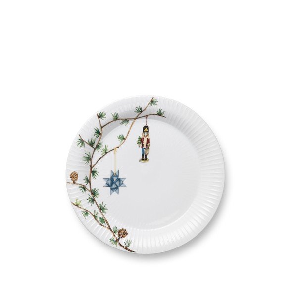Biely porcelánový tanier s vianočným motívom ø 27 cm Hammershøi Christmas – Kähler Design