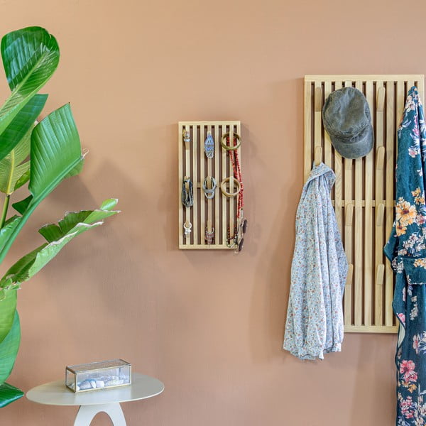 Kovový nástenný vešiak v prírodnej farbe 24 cm Parco – Spinder Design-image-4