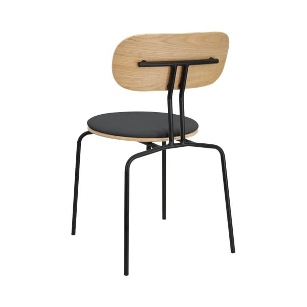 Čierno-antracitová jedálenská stolička Curious – UMAGE-image-3