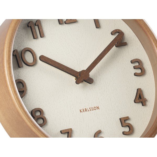 Stolové hodiny ø 18 cm Pure – Karlsson-image-1