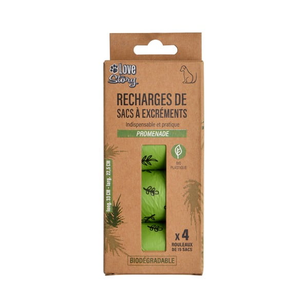 Vrecká na exkrementy 4 ks – Love Story