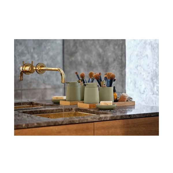 Zelený dávkovač mydla z kameniny Zone Nova One-image-1