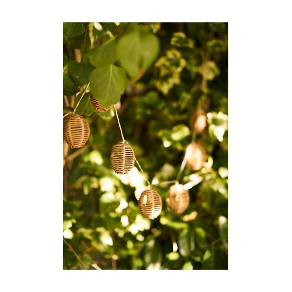 LED svetelná reťaz počet žiaroviek 10 ks na baterky dĺžka 180 cm Carlisle – House Nordic-image-4