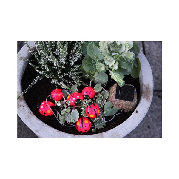 Záhradné svetlo  Solar Energy 6 Light Lady Bugs-image-3