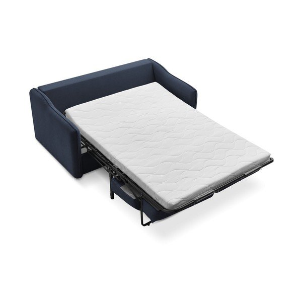 Tmavomodrá pohovka na každodenné spanie/rozkladacia 178 cm Lenny – Bobochic Paris-image-4