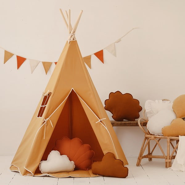 Detský stan teepee Ochre – Moi Mili-image-1