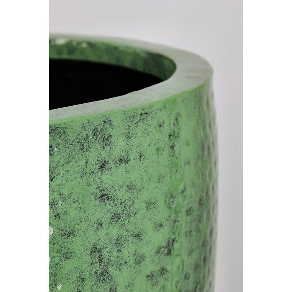 Kovové/smaltové ručne vyrobené kvetináče v súprave 2 ks ø 45 cm Nirad – Bizzotto-image-2