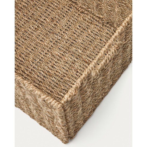 Košíky v súprave 2 ks do regálu z morskej trávy 32x27x22 cm Tossa – Kave Home-image-4