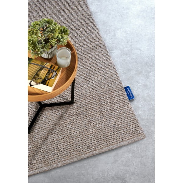 Svetlohnedý ručne tkaný vlnený behúň 80x200 cm Francois – Villeroy&Boch-image-2