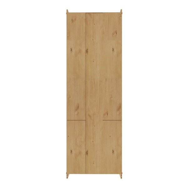 Skriňa z borovicového dreva v svetlo prírodnej farbe 74x223x37 cm Anita – Støraa-image-4