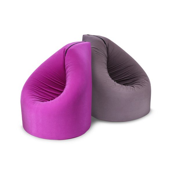 Ružová rozkladacia posteľ s kresielkom Paq Bed-image-4