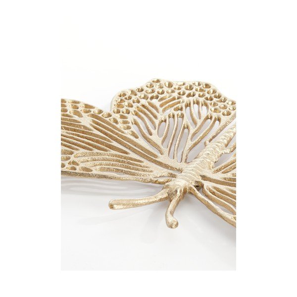 Kovová nástenná dekorácia 41x23 cm Butterfly – Light & Living-image-1