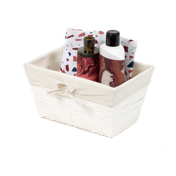 Biely úložný papierový košík Compactor Kimo Paper Basket, 26 x 14 cm-image-2