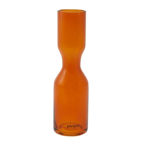 Váza Pinch 52 cm, oranžová