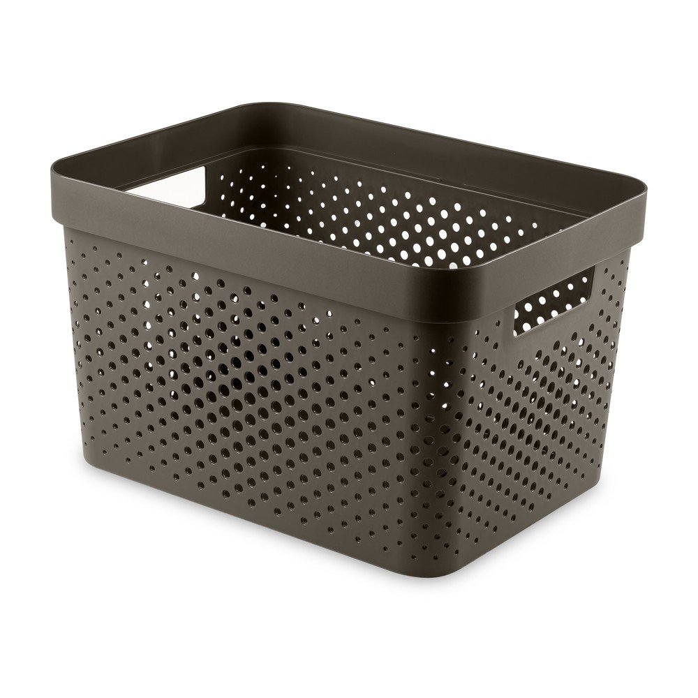 E-shop Plastový košík 27x36x22 cm Infinity Dots – Curver