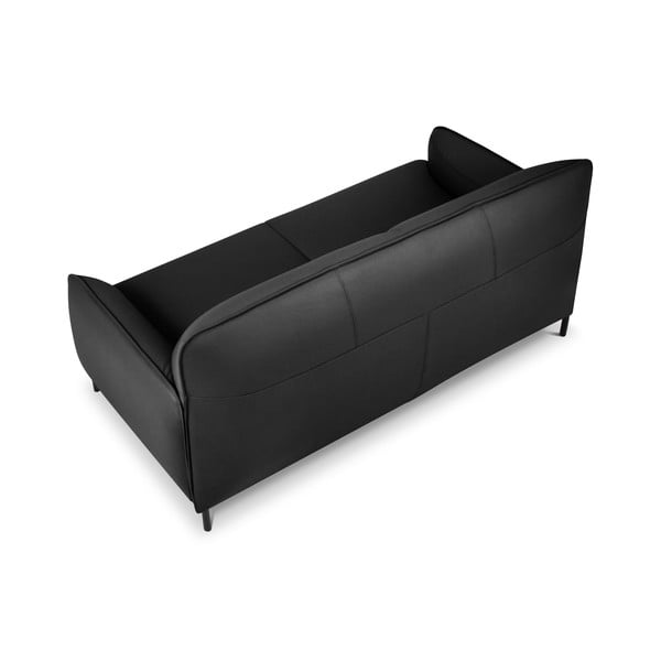 Tmavosivá kožená pohovka Windsor & Co Sofas Neso, 175 x 90 cm-image-3
