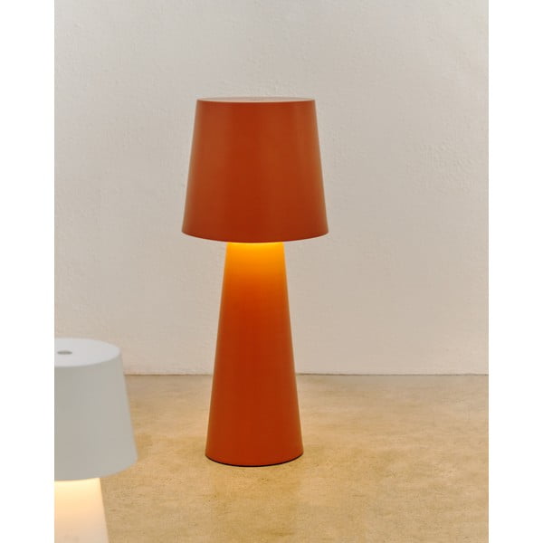 LED prenosné stmievateľné vonkajšie svietidlo na USB ø 16 cm Arenys – Kave Home-image-2