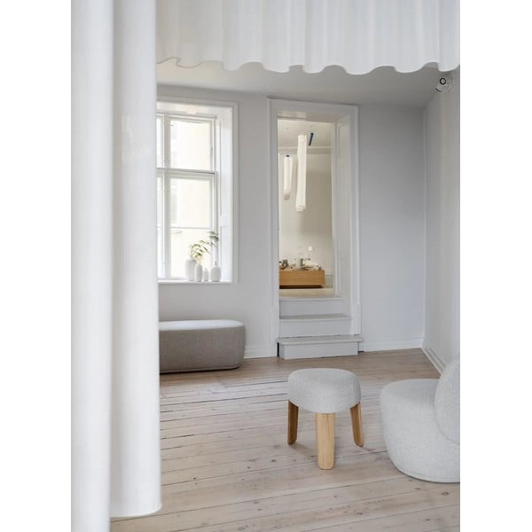 Sivá pohovka z textílie bouclé 137,5 cm KUON – Blomus-image-2