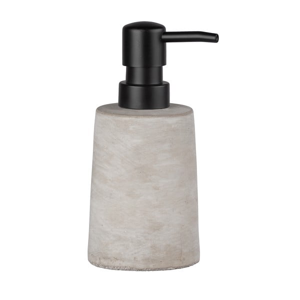 Sivý betónový dávkovač na mydlo Wenko Villena-image-2