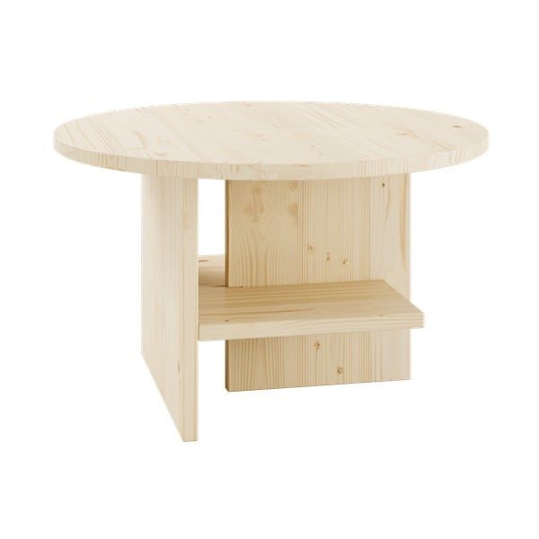 Okrúhly konferenčný stolík v prírodnej farbe Rondure - Karup Design-image-1