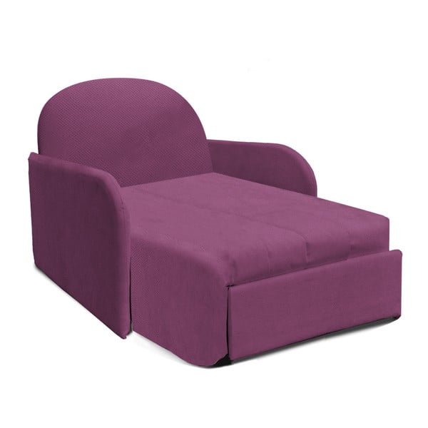 Fialové rozkladacie kreslo 13Casa Paul-image-1