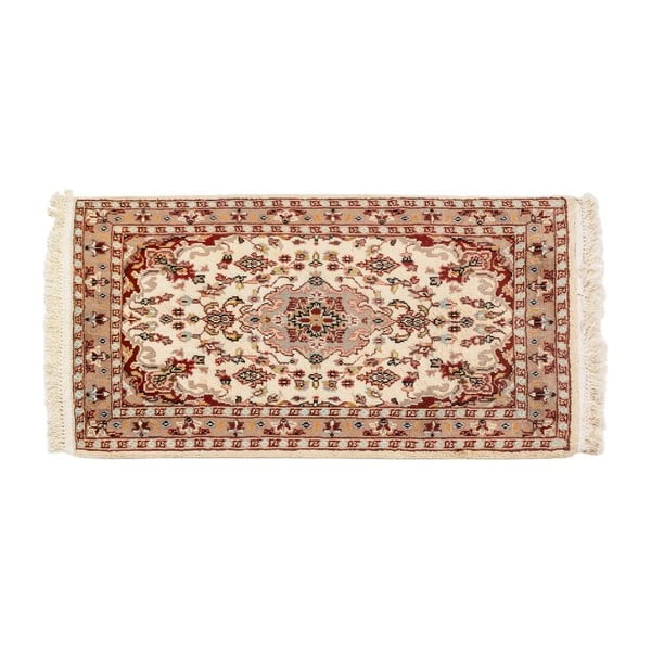 Ručne viazaný koberec Kashmirian, 90x59 cm