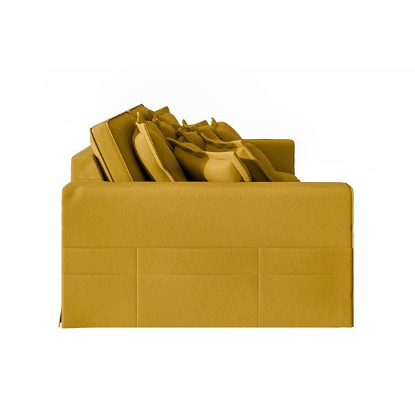 Žltá pohovka 236 cm Nora – Ropez-image-4