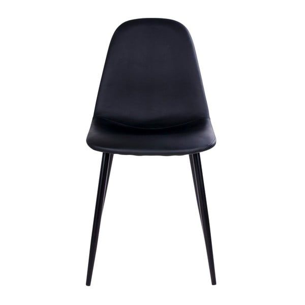 Súprava 2 čiernych stoličiek s čiernymi nohami House Nordic Stokholm-image-4