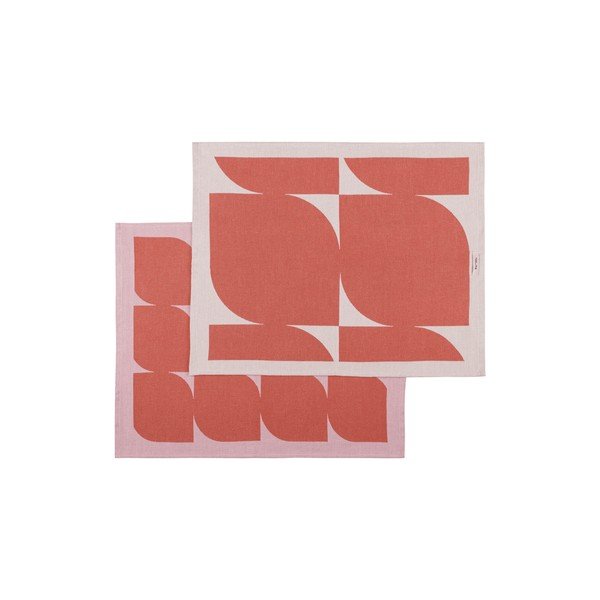 Bavlnené utierky v súprave 2 ks 50x63 cm Abi – noo.ma