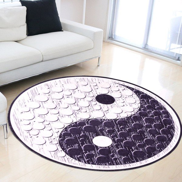 Koberec Vitaus Rossano, ⌀ 80 cm-image-1