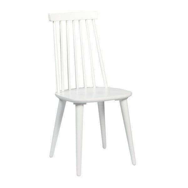 Biela dubová stolička Folke Nymph