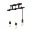 Čierne závesné svietidlo Leon – LAMKUR