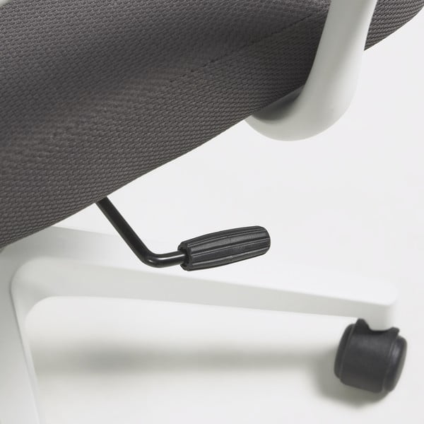 Sivá kancelárska stolička Kave Home Melva-image-4