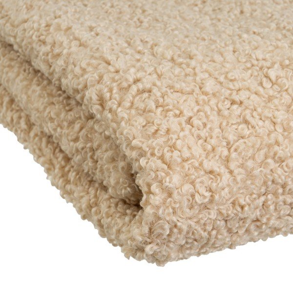 Béžová deka s baránkom 130x160 cm Sherpa – Casa Selección-image-3