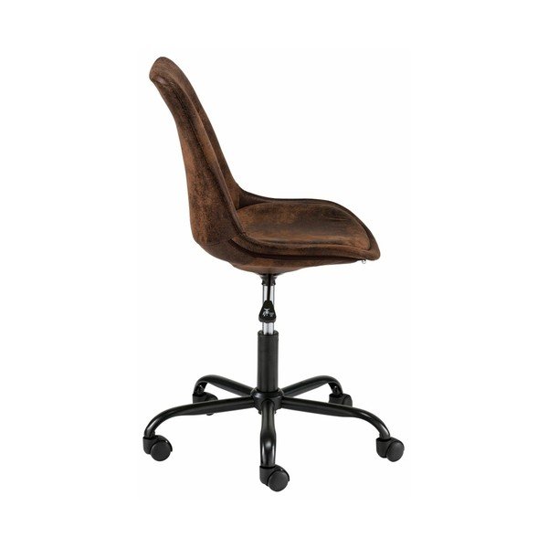 Hnedá kancelárska stolička na kolieskach Støraa Dennis-image-1
