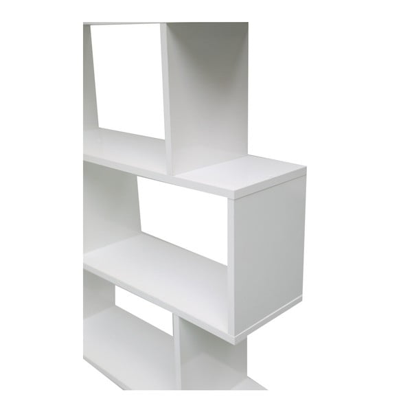 Biela knižnica Esidra Martin, výška 192 cm-image-2