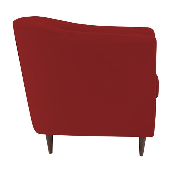 Červené kreslo Kooko Home Love-image-3