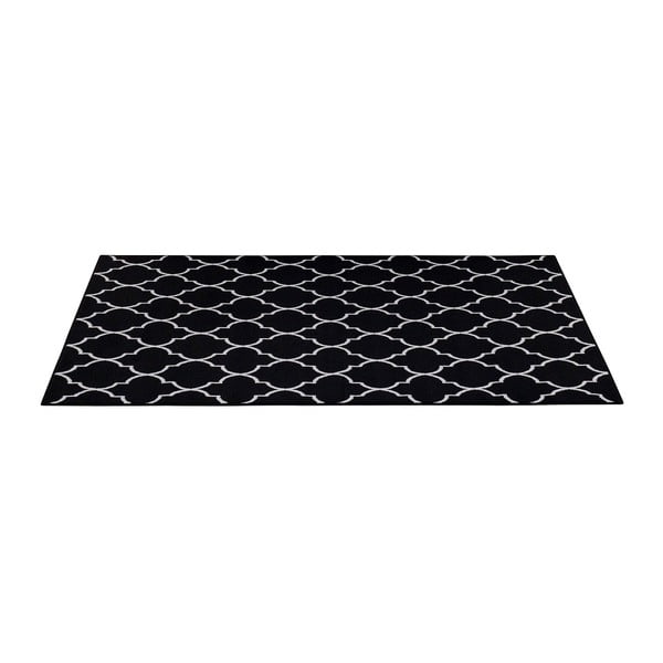 Čierny koberec Velura, 200x290 cm