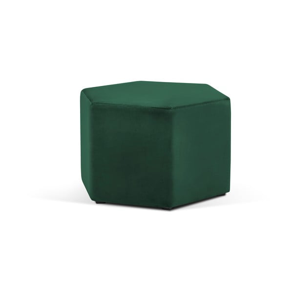 Fľaškovo zelený puf Milo Casa Marina, ⌀ 60 cm