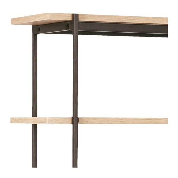 Knižnica v dekore divokého duba Actona Angus, 172 x 188 cm-image-2