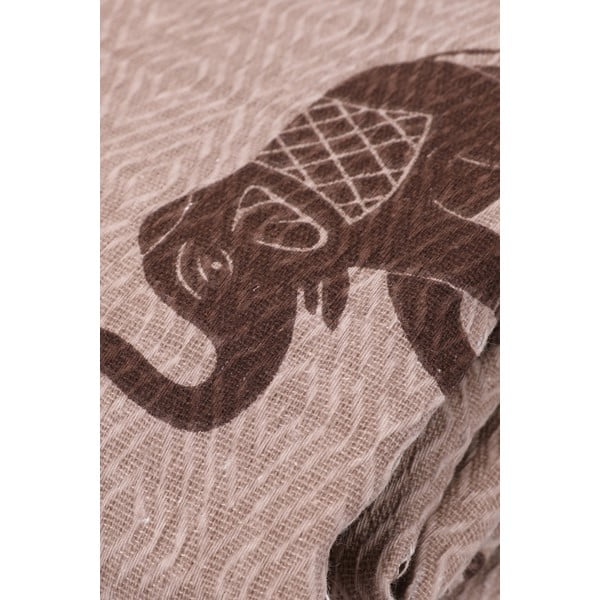 Bavlnený pléd cez posteľ na dvojlôžko s obliečkami na vankúše a plachtou Fil, 200 × 235 cm-image-1