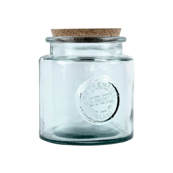 Sada 2 dóz z recyklovaného skla Ego Dekor Authentic, 1,5 l