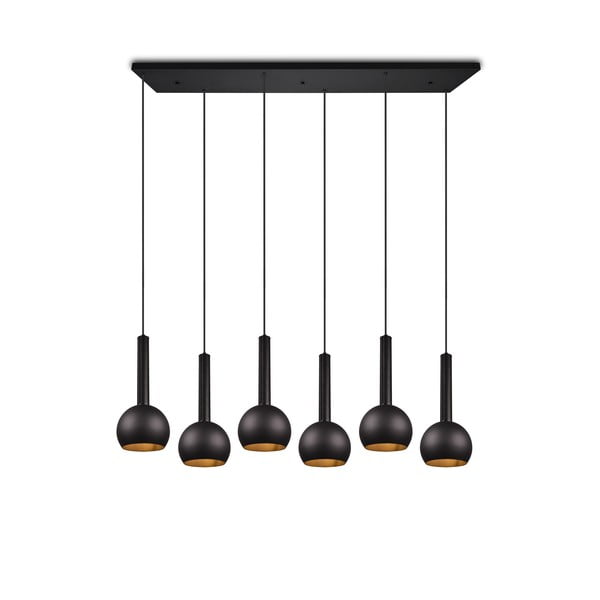 Čierne závesné svietidlo Ciliana – CINQUE-image-3