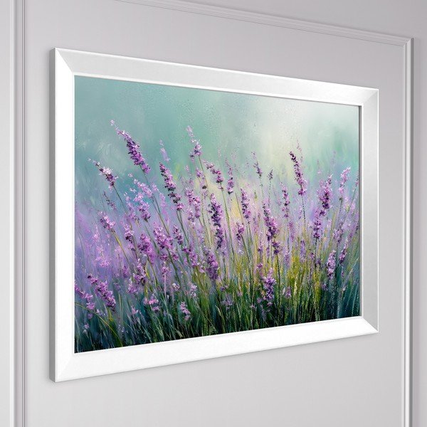 Tlačený obraz s rámom 75x56 cm Lavender – Styler-image-3