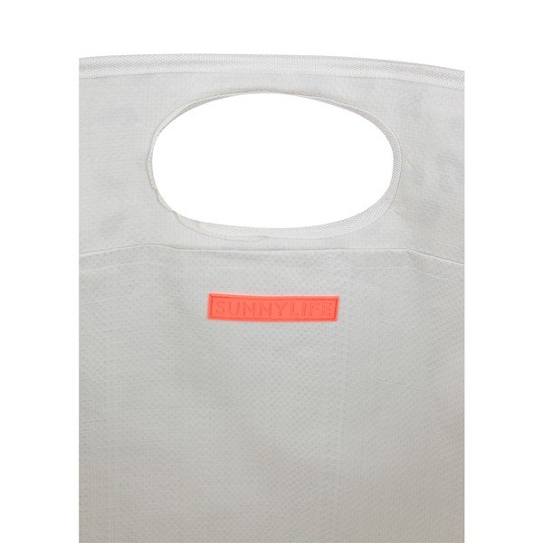 Bielo-čierna plážová taška Sunnylife Everything Bag-image-3