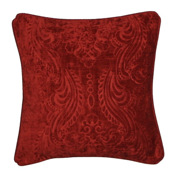Červená obliečka na vankúš Kate Louise Exclusive Ranejo, 40 × 40 cm