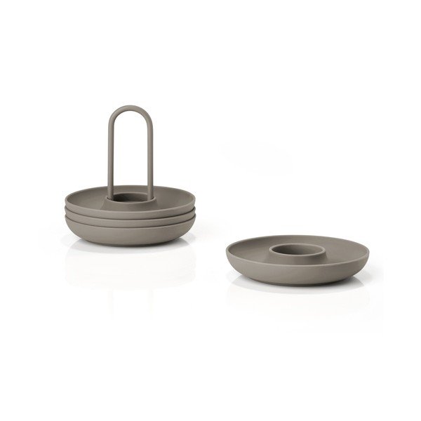 Kovové stojančeky na vajíčka v súprave 4 ks Singles – Zone