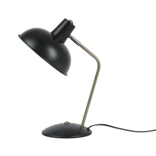 Čierna stolová lampa Leitmotiv Hood